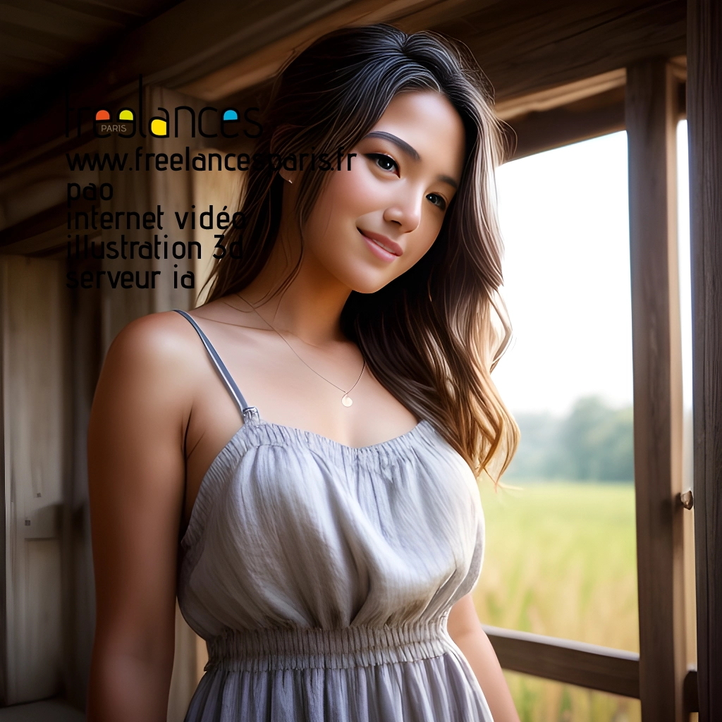 Pao mise en page internet vidéo illustration 3d serveur IA générative AI freelance paris studio de création magazines 4al5hc50